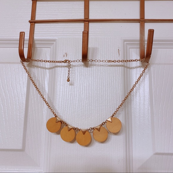 Yellow Rounded/Circle Necklace - Picture 2 of 3